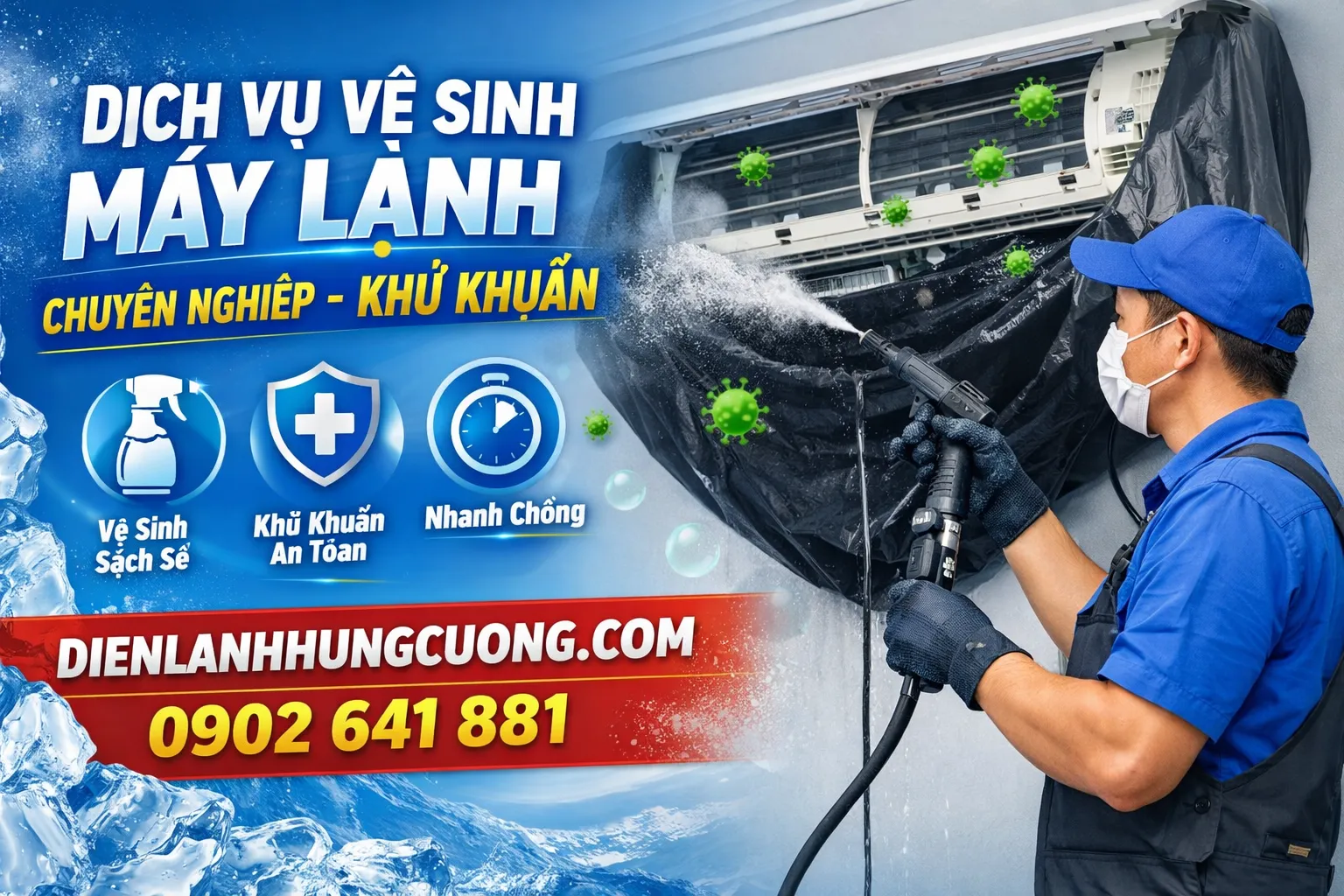 Vệ sinh dàn nóng máy lạnh