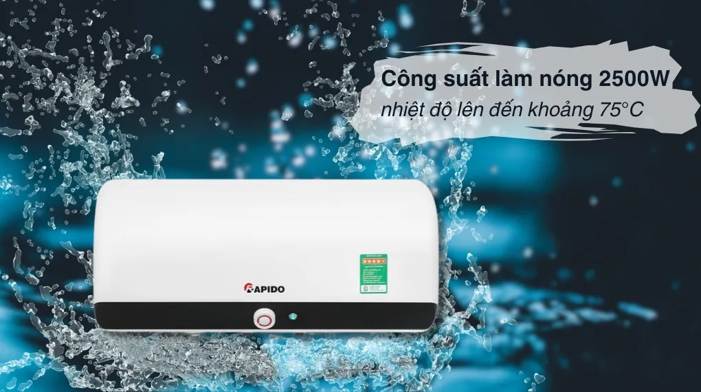 Thanh anode magie và lòng bình tráng men Titan