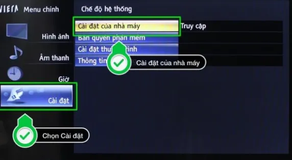 Cách khác phục tivi Panasonic không vào được Youtube