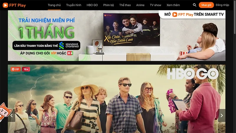 FPT Play App Interface