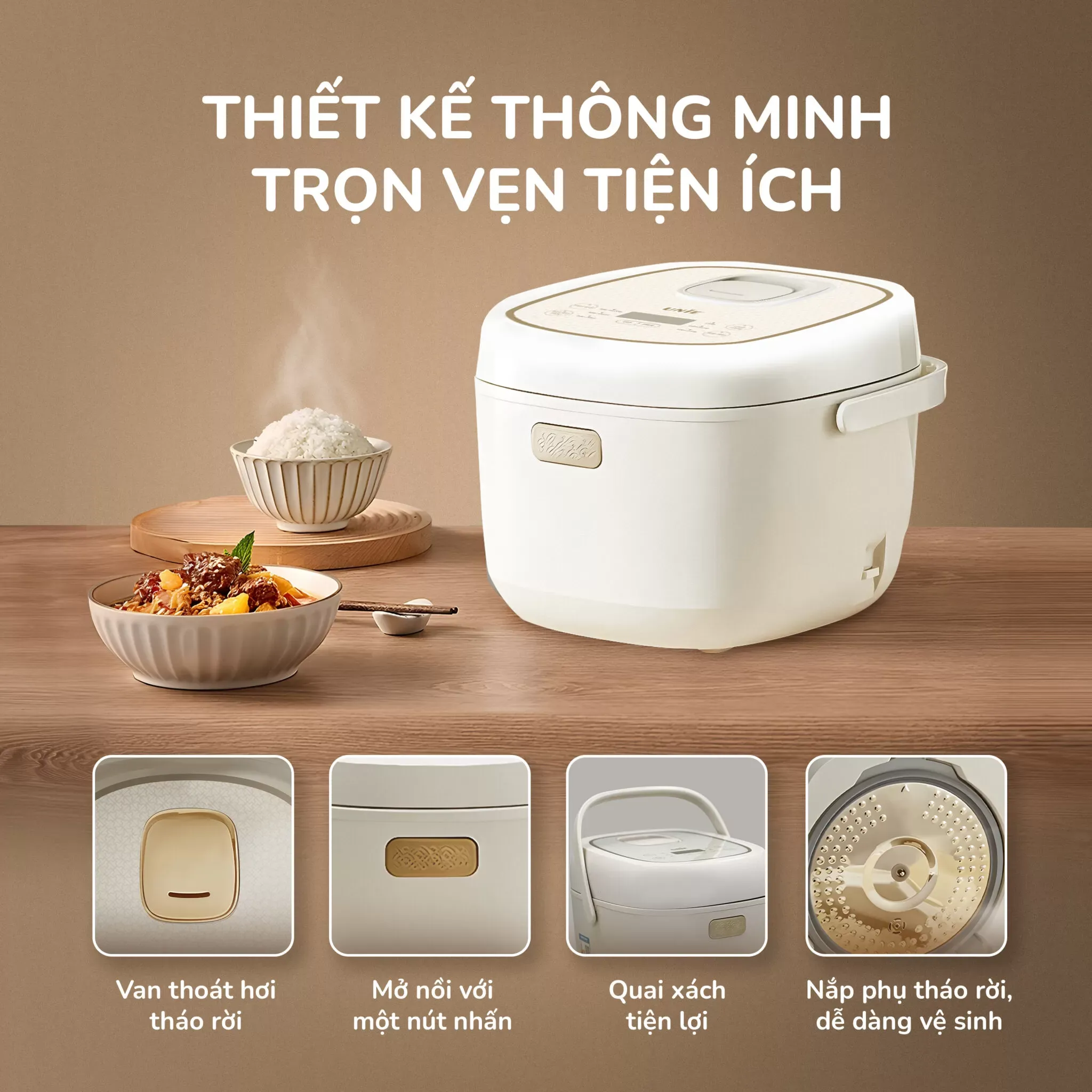 Tiện ích đa năng cho người nội trợ hiện đại