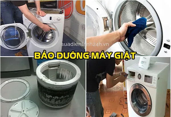 Bảo dưỡng máy giặt cửa ngang chuyên nghiệp