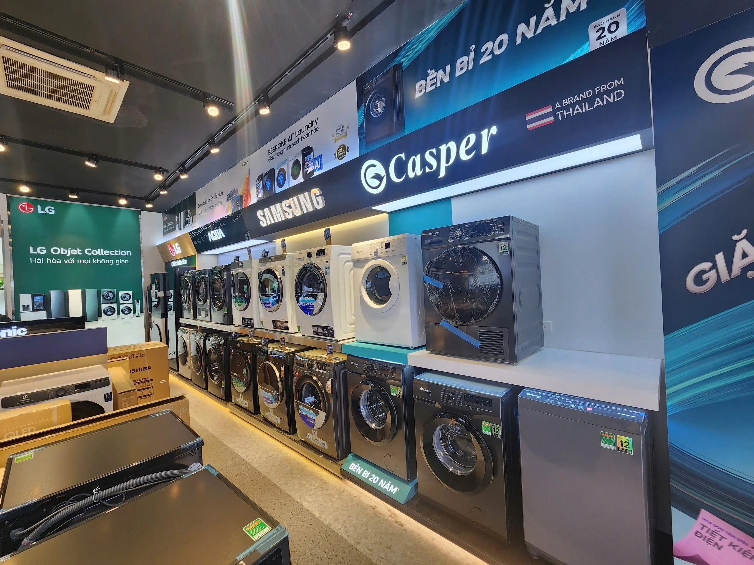 Các thương hiệu máy sấy uy tín đang kinh doanh chính hãng tại Điện Máy Ánh Ngân