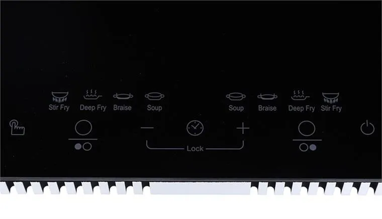 Bảng điều khiển cảm ứng với màn hình LED hiển thị rõ nét