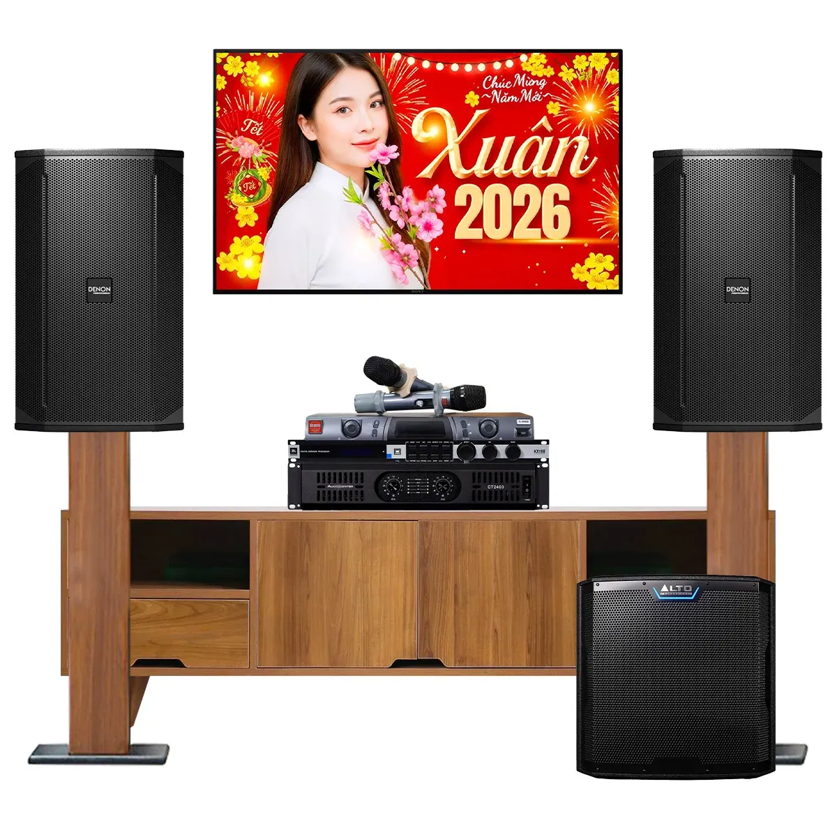 Dàn karaoke cao cấp Denon Nhật 12