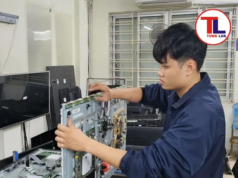 Quy trình sửa chữa tivi