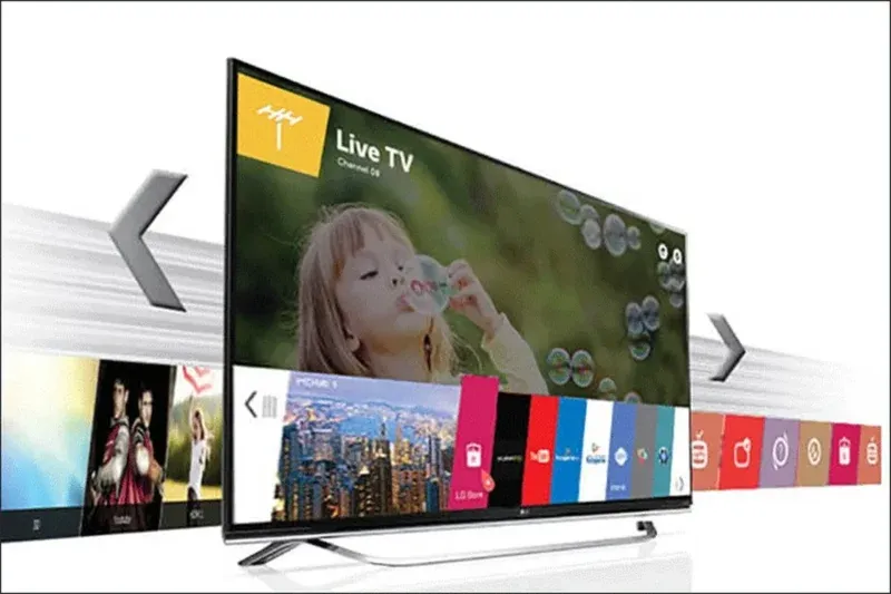 Thiết kế tivi Samsung hiện đại, nhấn mạnh vào công nghệ QLED tiên tiến