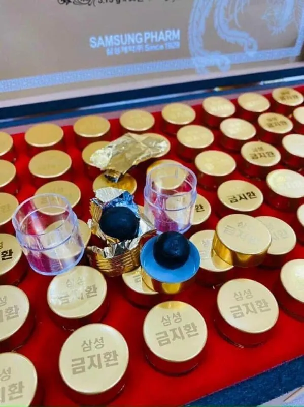 Cân Bằng Huyết Áp Hộp Gỗ 60 Viên Hàn Quốc