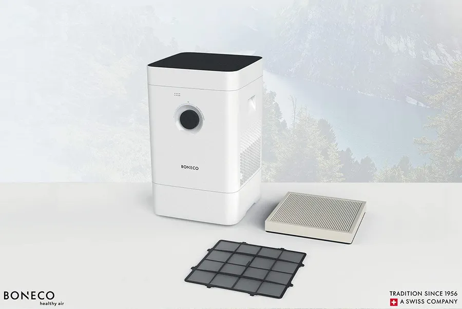 Hệ thống màng lọc Hybrid tiên tiến trên máy Boneco H300