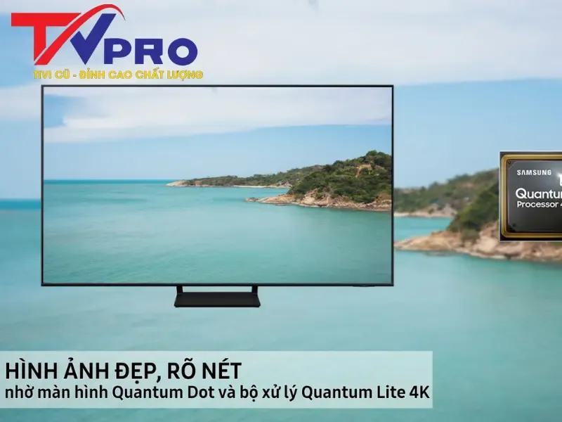 Tivi Samsung 32 inch đời cũ với thiết kế hiện đại