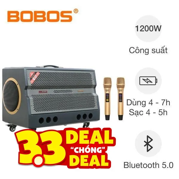 Loa karaoke xách tay BOBOS BM-348XT