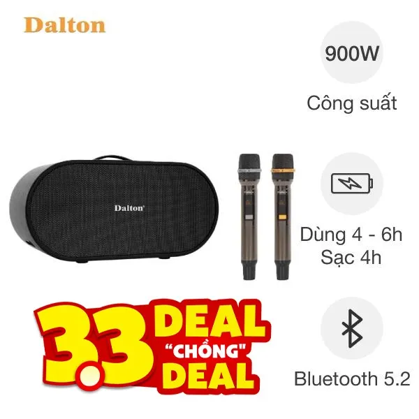Loa karaoke xách tay Dalton K225C