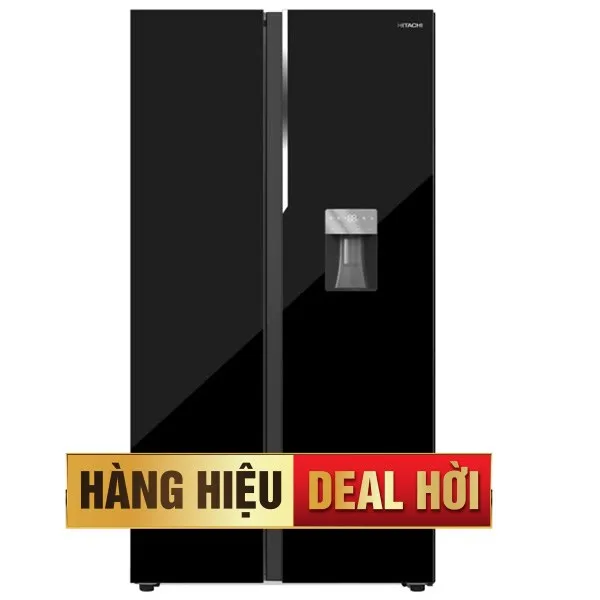 Tủ lạnh Hitachi Inverter 529 lít mặt kính sang trọng HRSN9563DWGBVN