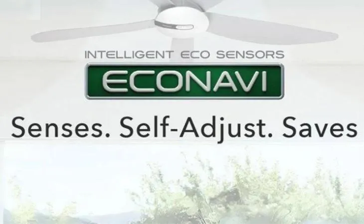 Cảm biến ánh sáng tích hợp giúp thiết bị nhận biết thời điểm ngày và đêm để điều chỉnh nhiệt