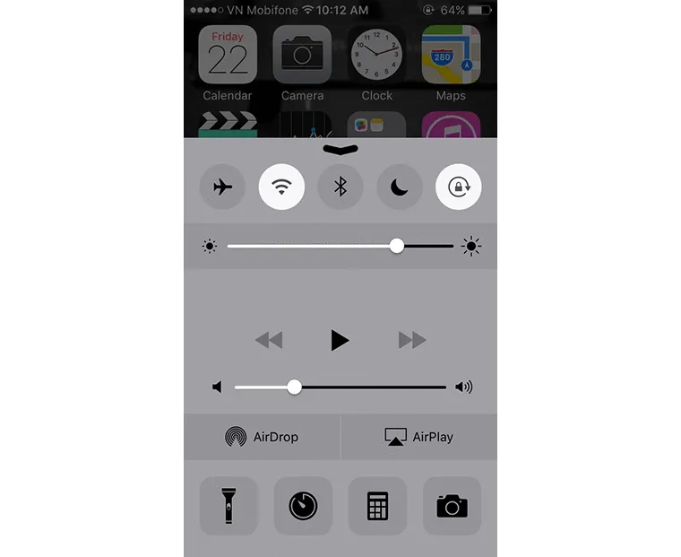 biểu tượng hình mũi tên trên remote