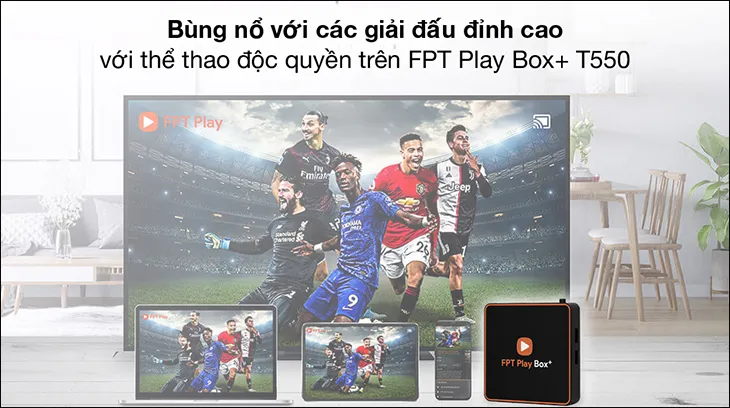 TV Box FPT Play Box+ T550
