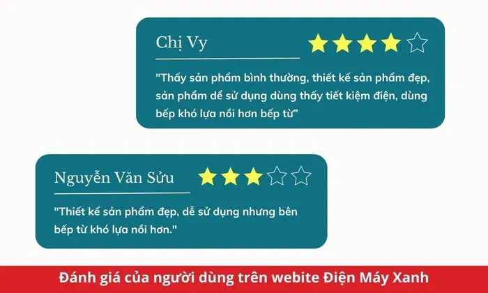 Một số nhận xét của người dùng về tính kén nồi của bếp điện từ hồng ngoại