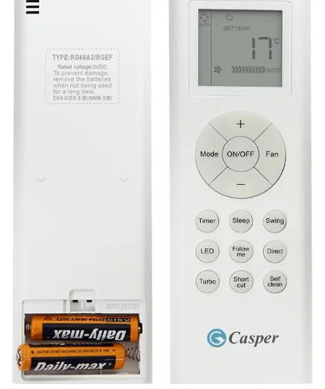 Remote Casper chỉ hỗ trợ hẹn giờ tắt