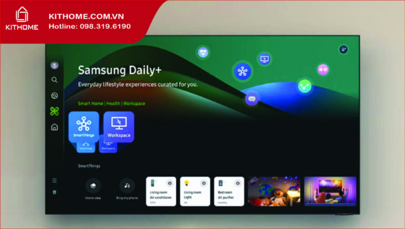 Lựa Chọn Chiều Cao Tivi Treo Tường Phòng Khách Hoàn Hảo Cho Trải Nghiệm Xem Tuyệt Đỉnh