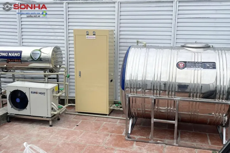 Hệ thống lọc tổng Eurofil có tủ bảo vệ