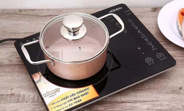 Bếp từ AVA ALP-DC88 mang tính thẩm mỹ cao