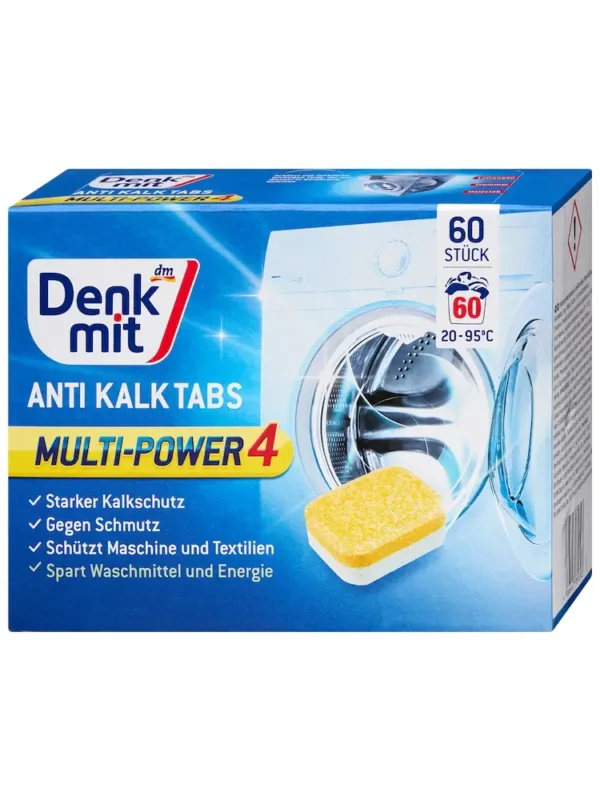 Viên Vệ Sinh Máy Giặt Denkmit Anti Kalk Tabs: Bí Quyết Giữ Máy Bền Lâu, Quần Áo Sạch Thơm