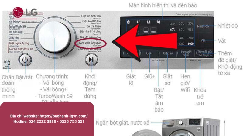 Hướng Dẫn Chi Tiết Cách Vệ Sinh Lồng Máy Giặt LG Tại Nhà Đúng Cách