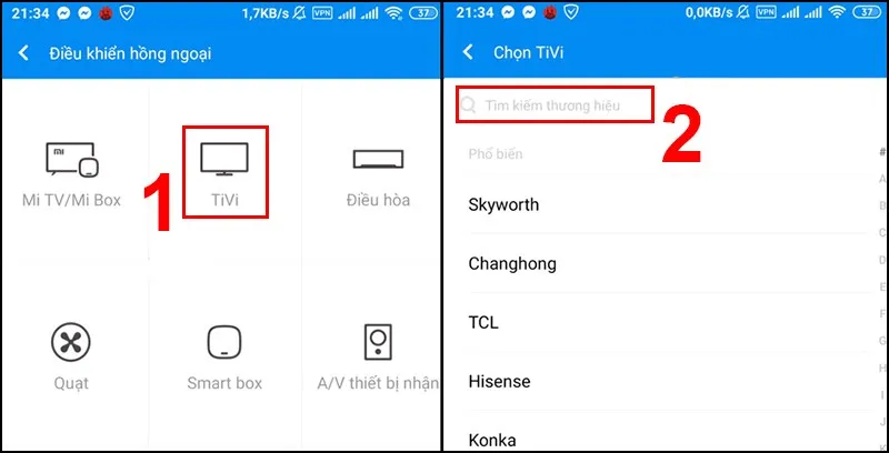 Nhập tên thương hiệu để tìm kiếm nhanh