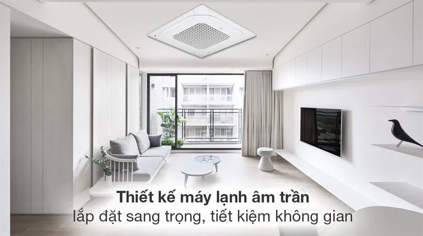 Điều hòa âm trần LG Inverter 4 HP ZTNQ36GNLA0 thiết kế hiện đại