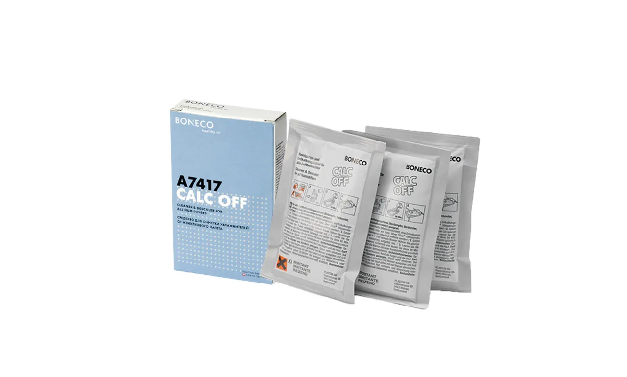 Bột vệ sinh máy CalcOff loại bỏ mảng bám canxi hiệu quả