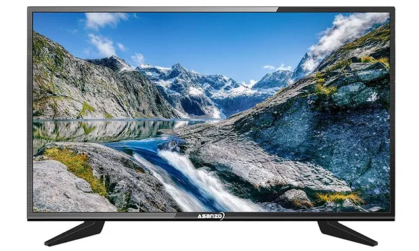 Thiết kế đẹp mắt của tivi Asanzo