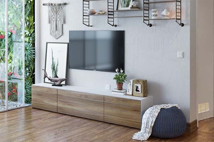 Kệ Gỗ Trang Trí Phòng Ngủ: Bí Quyết Nâng Tầm Không Gian Sống