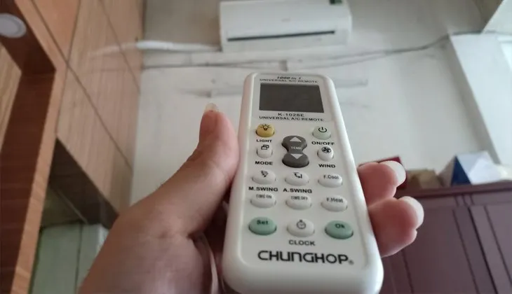 Hoàn tất quy trình cài đặt remote đa năng cho máy lạnh tại nhà