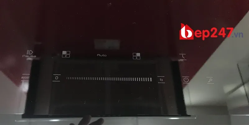 Bảng điều khiển cảm ứng trượt 9 mức công suất