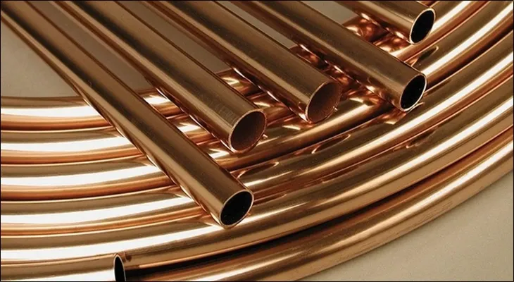 Ống đồng máy lạnh dẫn môi chất lạnh giữa dàn nóng và dàn lạnh