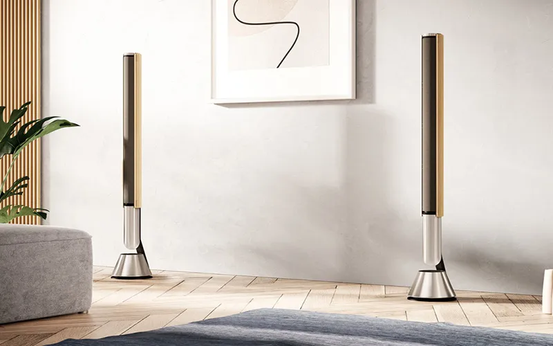 Cặp loa cột không dây Beolab 28 tại showroom Ánh Ngân