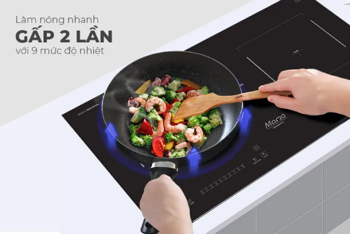 Trải nghiệm nấu nướng thảnh thơi với các tính năng thông minh