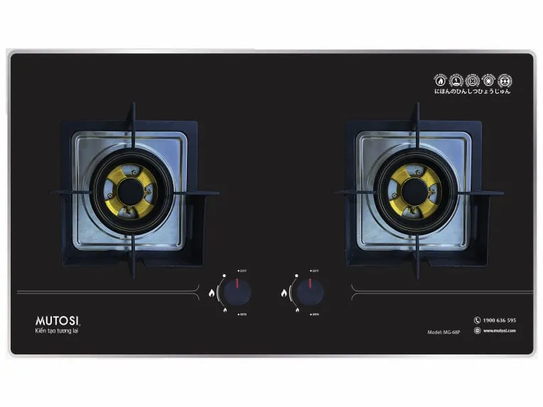Bếp gas âm pin Mutosi MG-68P