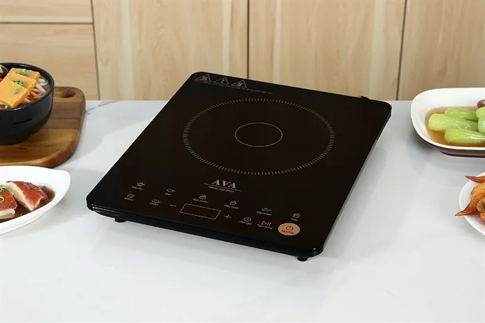 Bếp từ AVA MD-DC01 có thiết kế nhỏ gọn, đáp ứng nhu cầu nấu ăn hằng ngày của 1-2 người