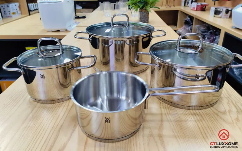 Các loại nồi Inox 304 và 430 phù hợp cho bếp từ Bosch