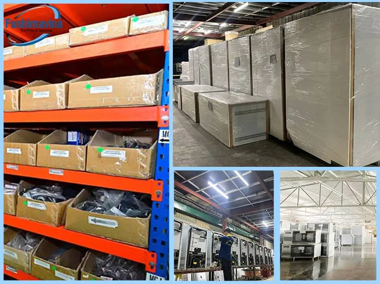 Linh kiện thay thế sẵn có giúp sửa chữa nhanh chóng