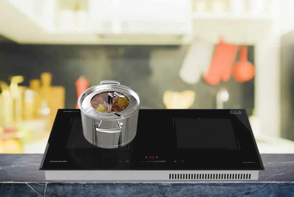 Cách đặt nồi đúng vị trí trên bếp từ