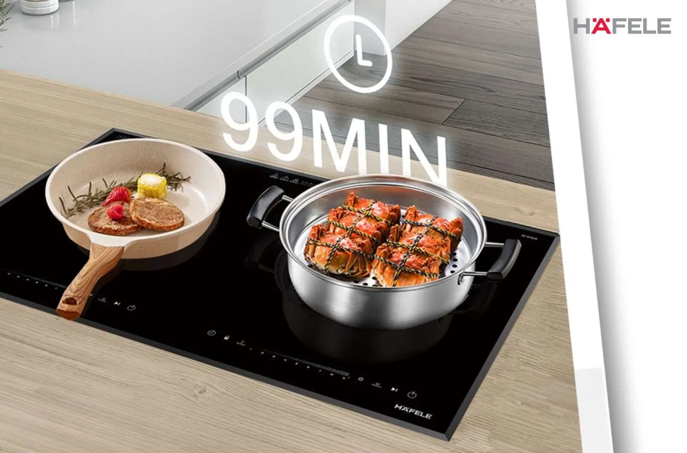 Hiệu suất truyền nhiệt của bếp từ cao gấp đôi bếp gas