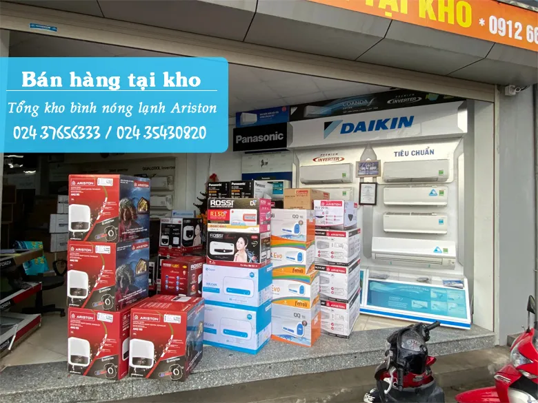 Showroom Điện máy Ánh Ngân - Đại lý Ariston uy tín