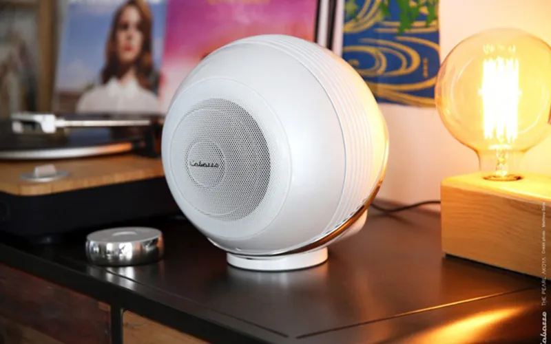 Loa không dây Cabasse The Pearl màu đen bóng