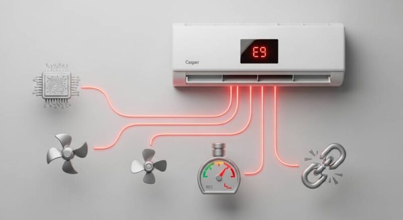 Điều Hòa Casper Không Lạnh: 7 Nguyên Nhân Phổ Biến Và Cách Khắc Phục Hiệu Quả