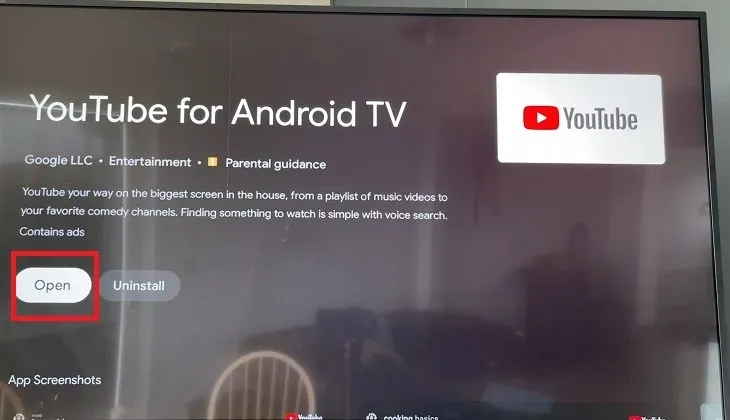 Lựa chọn cài đặt để bắt đầu quá trình tải ứng dụng về máy