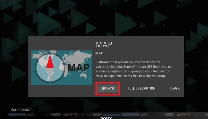Xác nhận cập nhật để hệ thống tự động tải tệp tin bổ sung