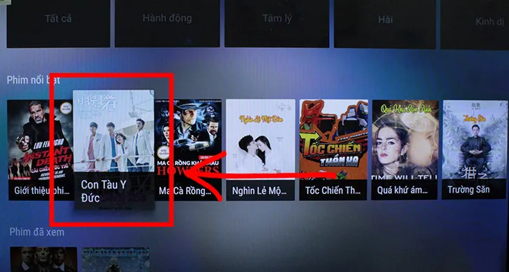 Chọn phim bạn muốn xem