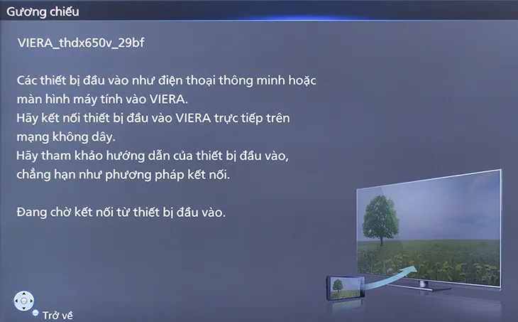 Giao diện chờ kết nối